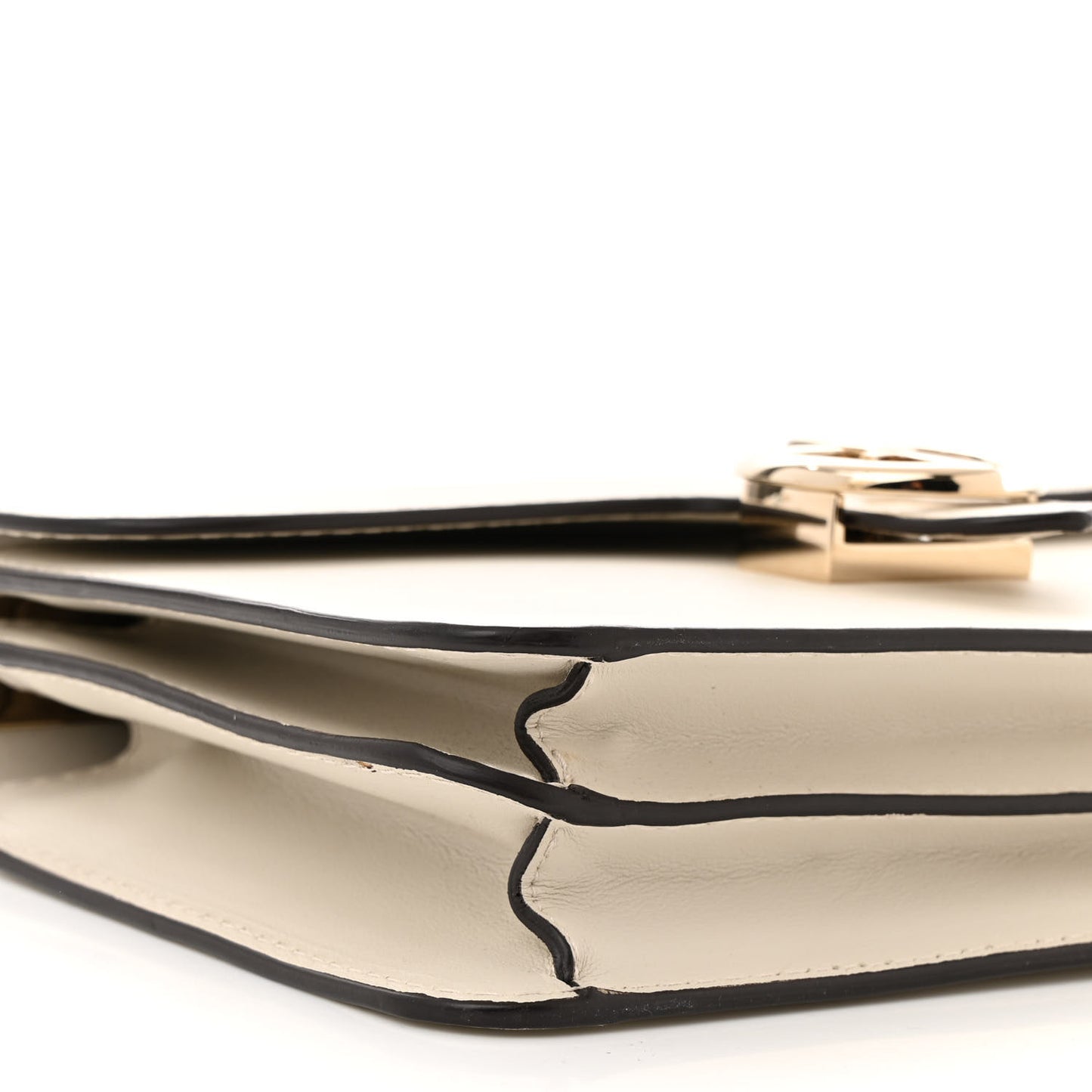 Calfskin Medium 1973 Shoulder Flap Bag Ivory
