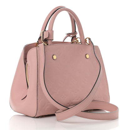 Louis Vuitton Empreinte Montaigne BB Rose Poudre 3 of 13