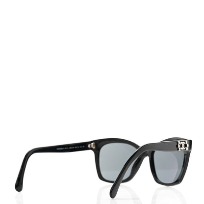Chanel CC Butterfly Signature Sunglasses 5313 Black 4 of 9
