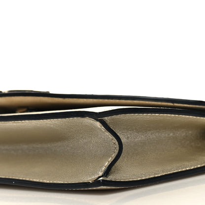 Christian Louboutin Metallic Nappa Laminated Loubi54 Crossbody Clutch Gold 9 of 9