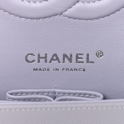 Chanel Caviar Quilted Medium Double Flap Light Purple 6 of 9
