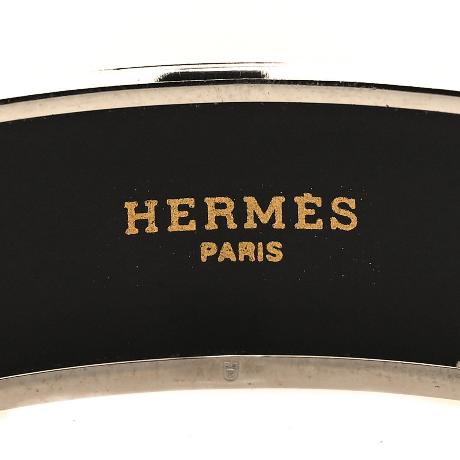Hermes Enamel Printed Pride of Lions Wide Bracelet 65 4 of 6