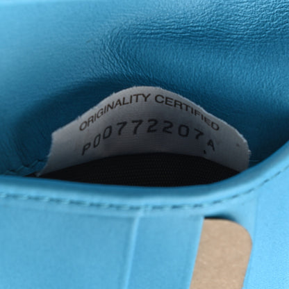 Bottega Veneta Nappa Intrecciato Bifold Wallet Sky Blue 9 of 10