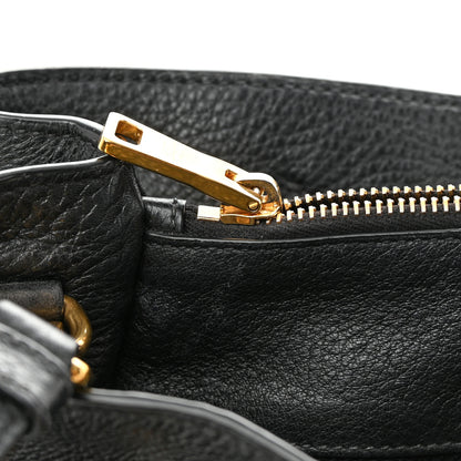 Prada Vitello Daino Tote Nero Black 13 of 23