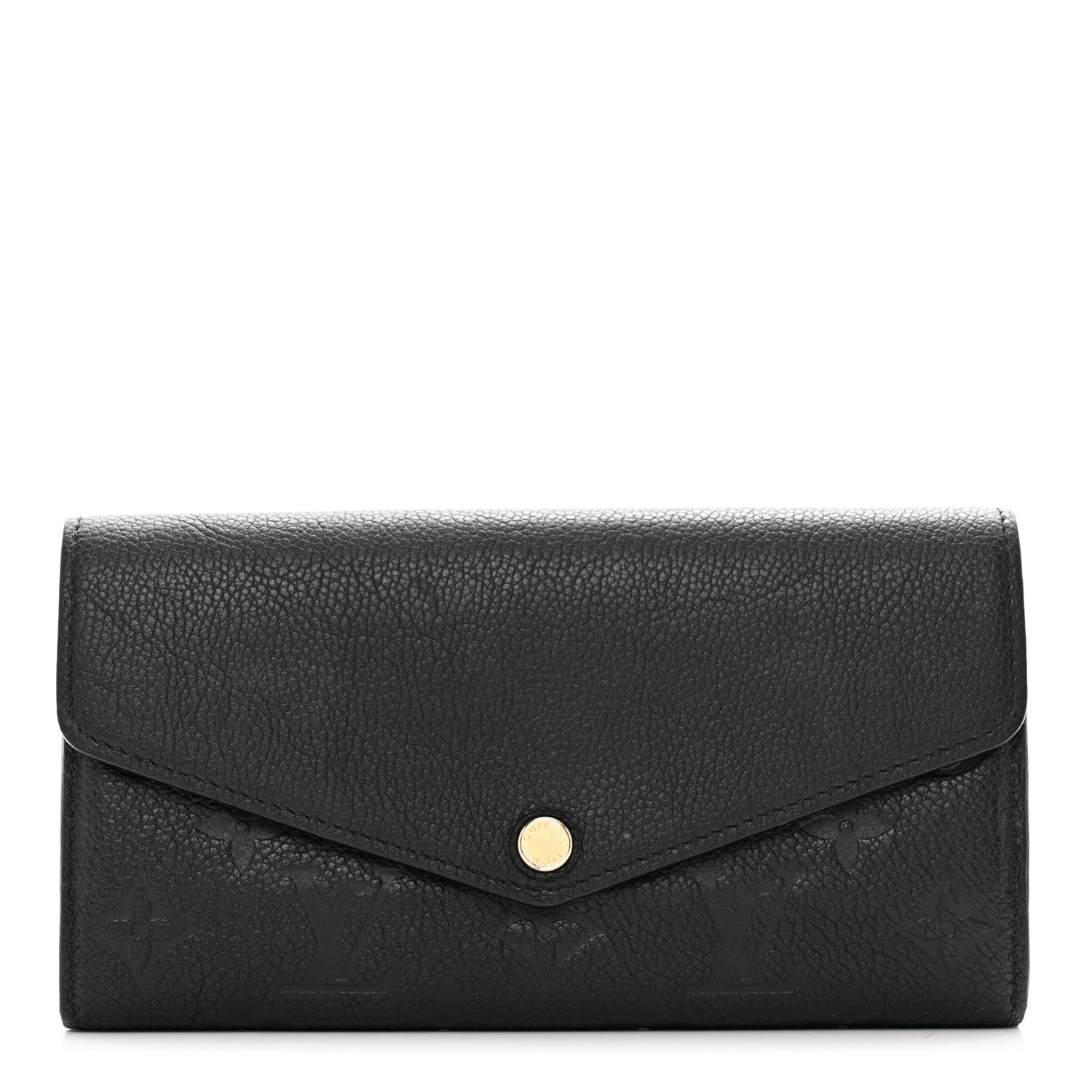 Louis Vuitton Empreinte Sarah Wallet NM Black 1 of 8