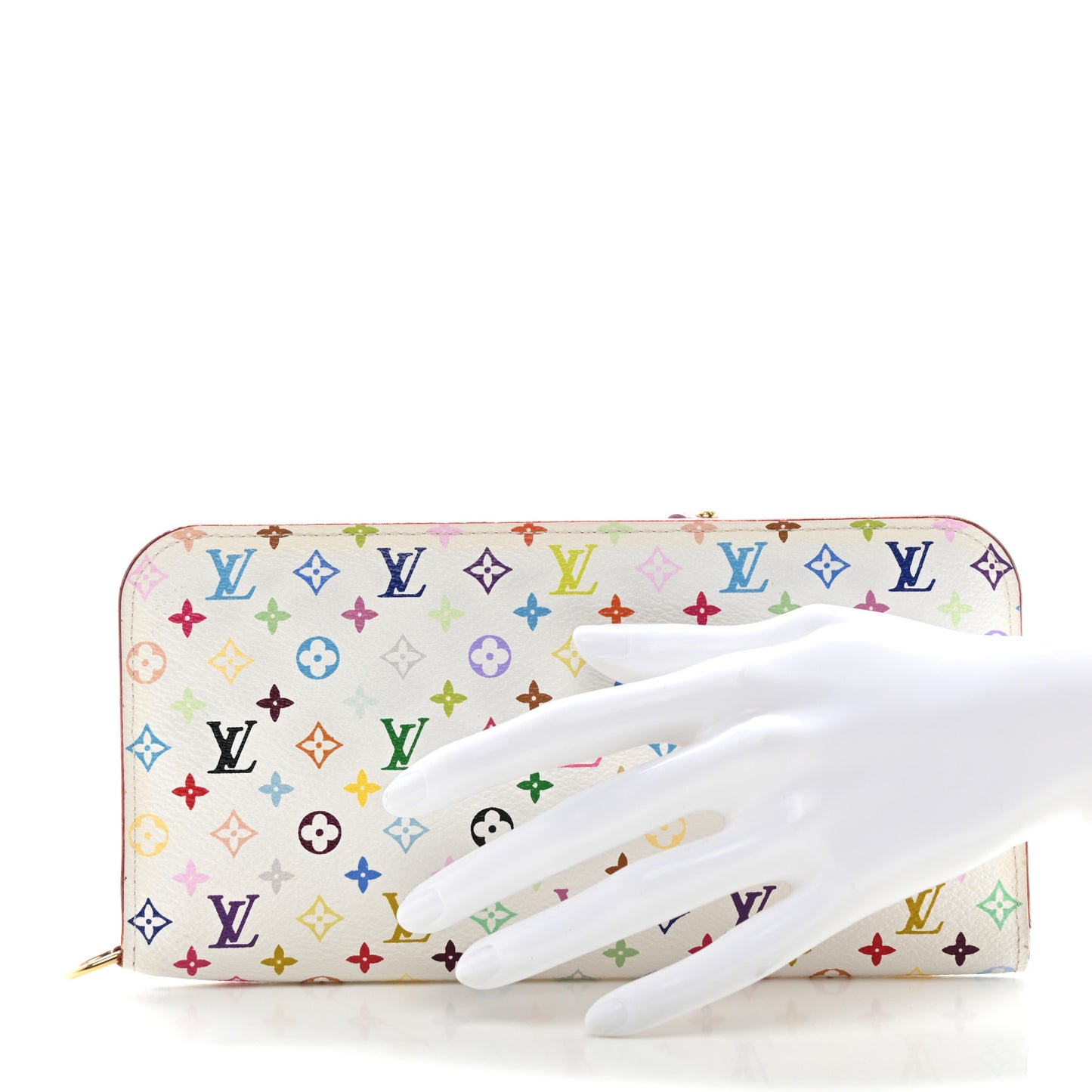 Monogram Multicolor Insolite Wallet White Litchi
