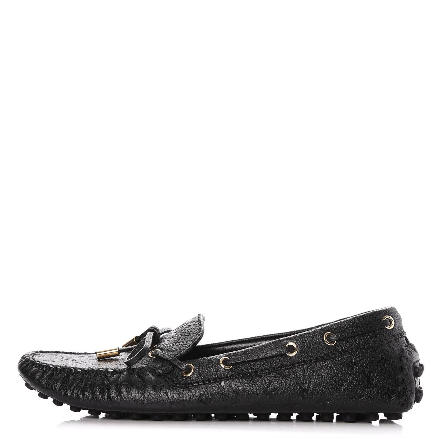 Calfskin Monogram Gloria Loafers 40 Black