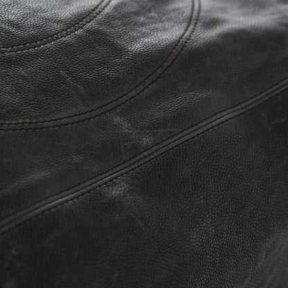Chanel Distressed Caviar XL Coco Cabas Black 9 of 10