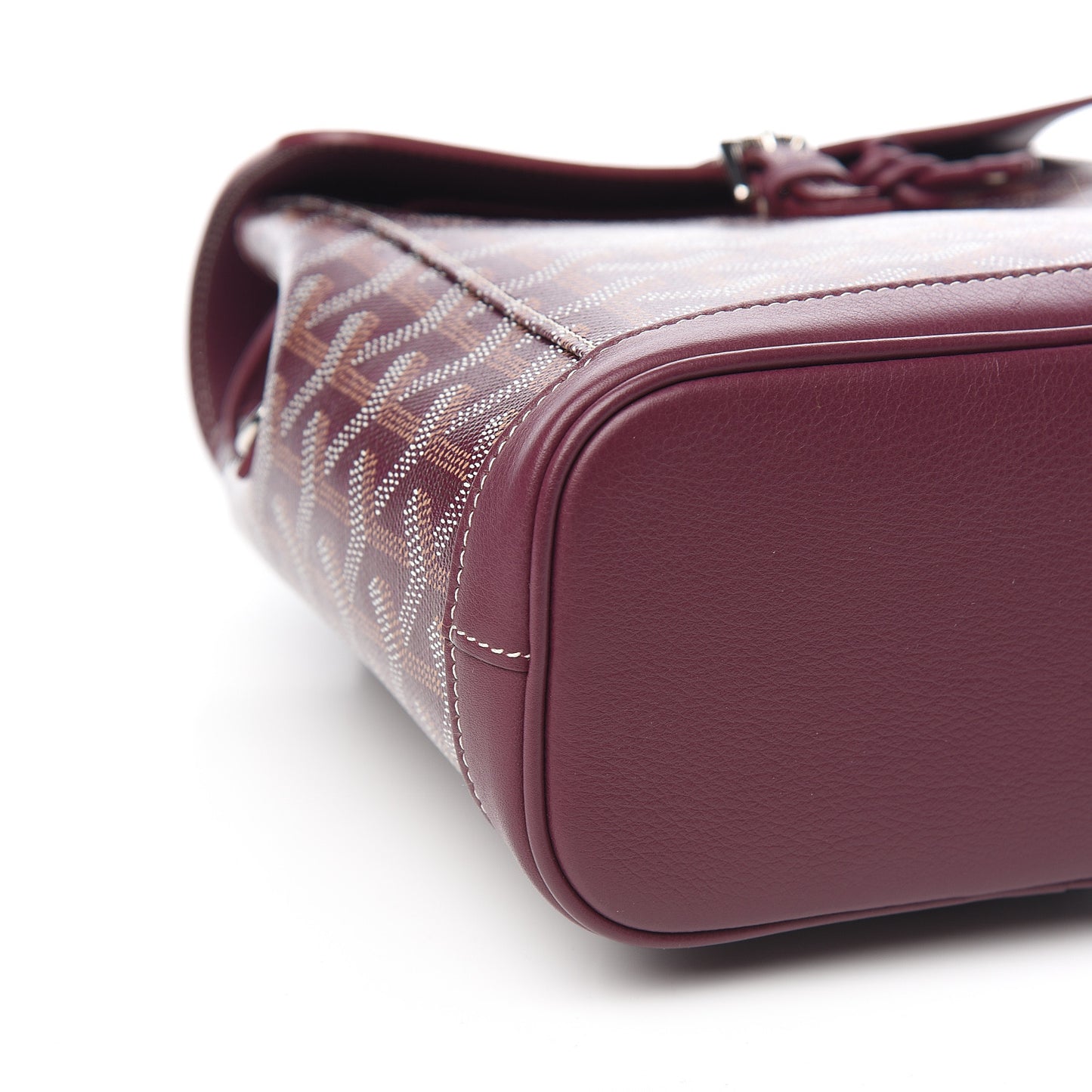 Goyardine Calfskin Mini Alpin Backpack Bordeaux