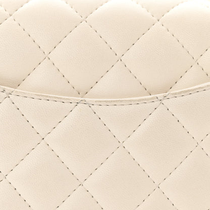 Chanel Lambskin Quilted Mini Rectangular Flap White 12 of 12