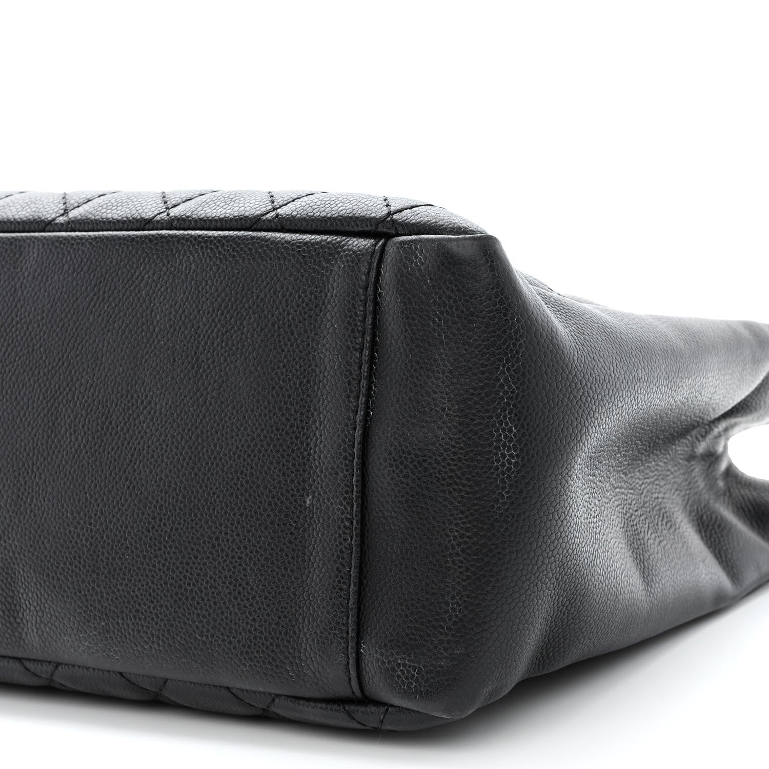 Chanel Caviar Quilted Grand Shopping Tote GST Black 10 of 12