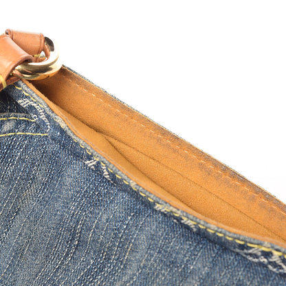 Louis Vuitton Monogram Denim Mini Pleaty Blue 10 of 13