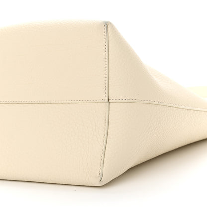 The Row Grained Calfskin Medium N/S Park Tote Ivory 10 of 12