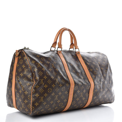Louis Vuitton Monogram Keepall Bandouliere 55 3 of 12