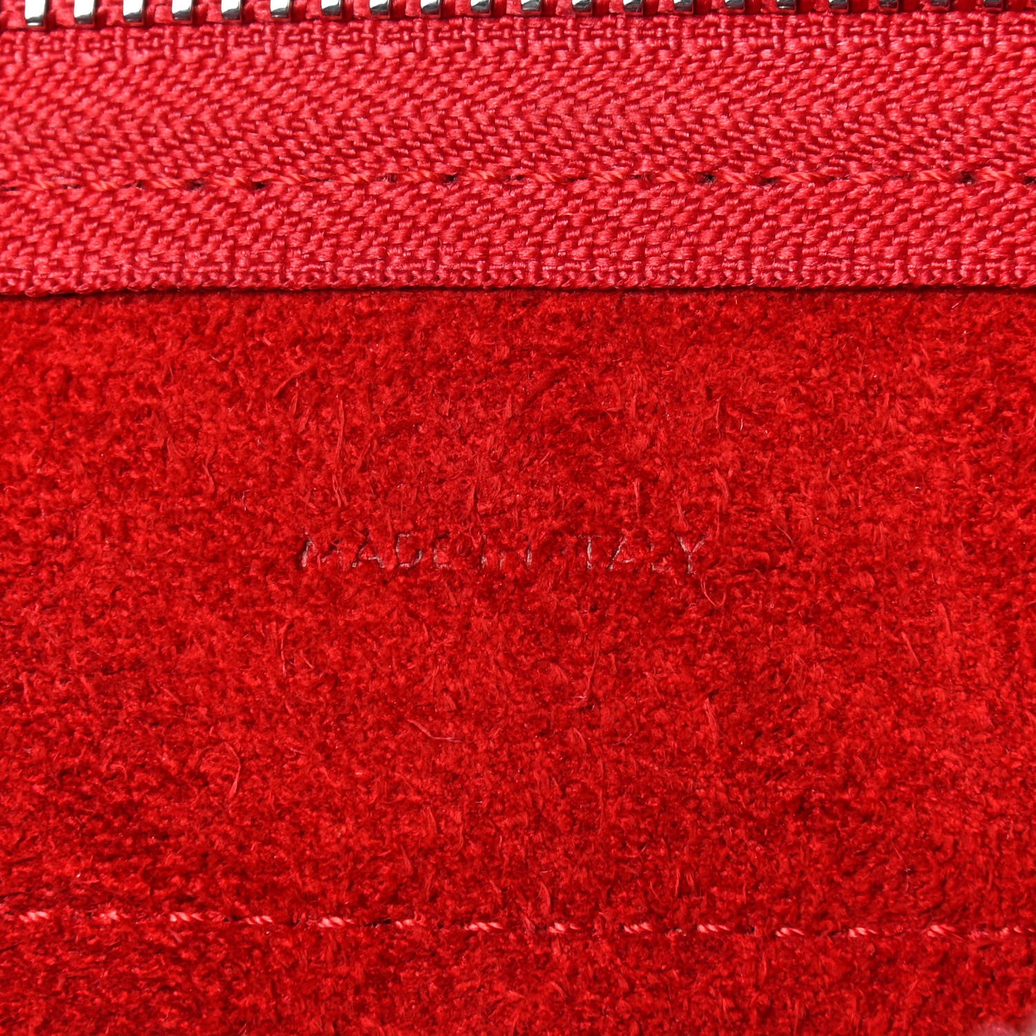 Celine Grained Calfskin Nano Belt Bag Coquelicot 6 of 14