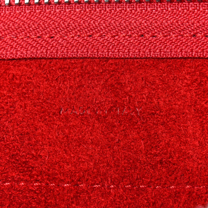 Celine Grained Calfskin Nano Belt Bag Coquelicot 6 of 14