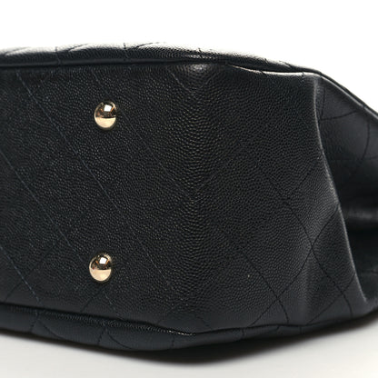 Chanel Caviar Quilted Large Shopping Tote Black 10 of 11
