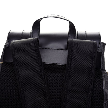 Gucci GG Supreme Monogram Tigers Double Buckle Backpack Black Multicolor 16 of 17