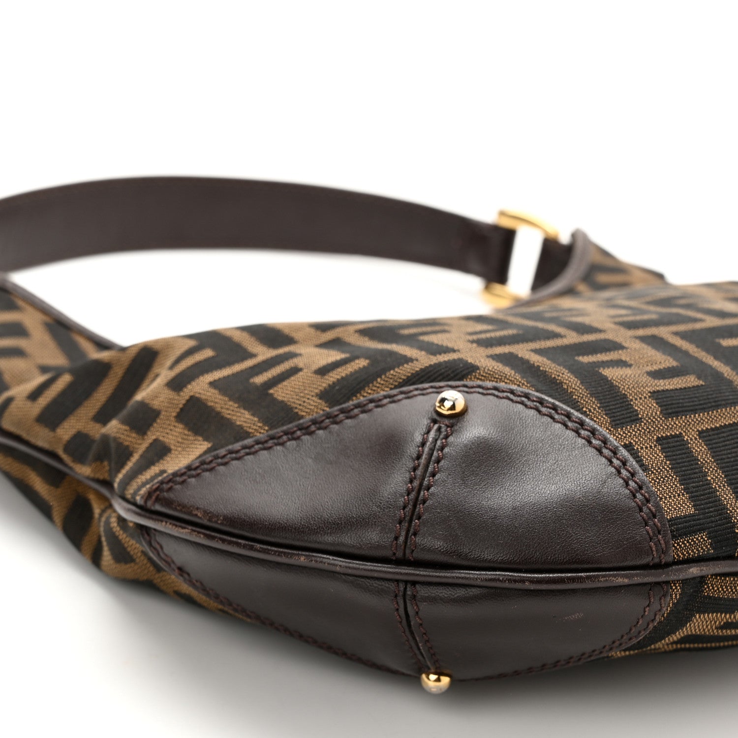 Fendi Zucca Hobo Tobacco 7 of 10