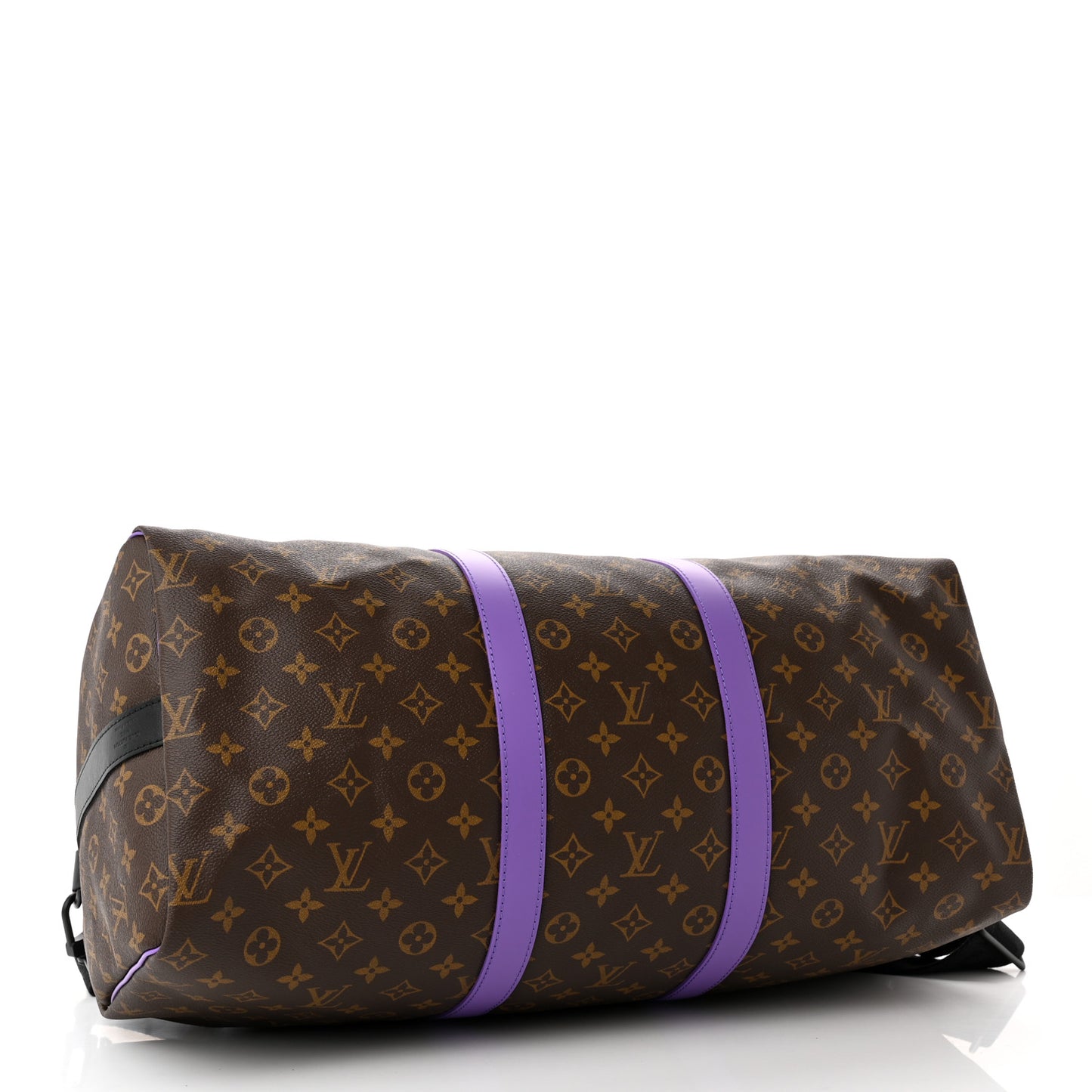 Monogram Macassar Keepall Bandouliere 50 Purple