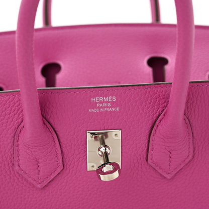 Hermes Togo Birkin 25 Magnolia 6 of 11