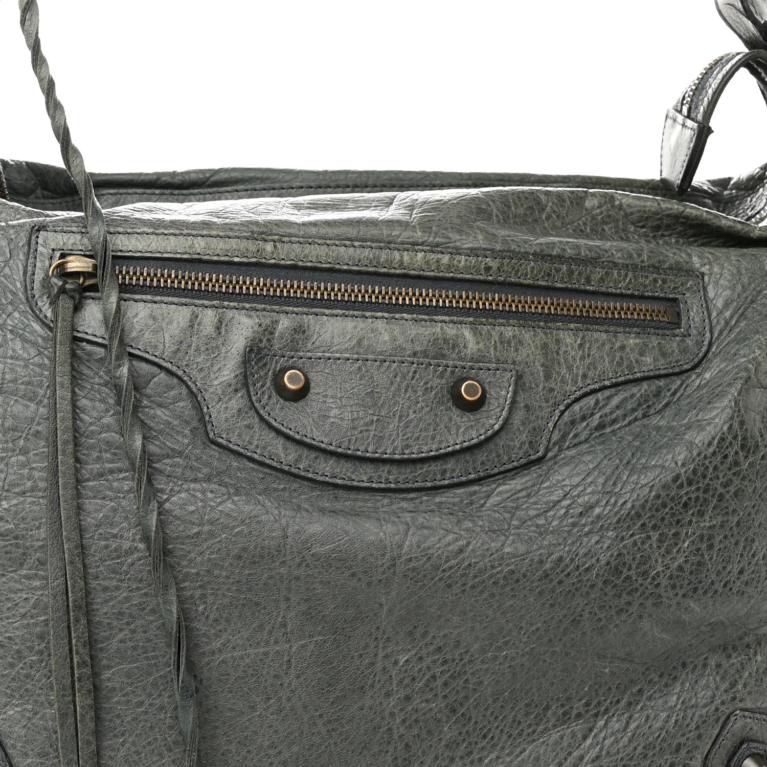Balenciaga Agneau Classic Hardware Day Hobo Anthracite 7 of 11