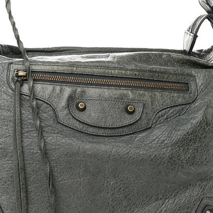 Balenciaga Agneau Classic Hardware Day Hobo Anthracite 7 of 11
