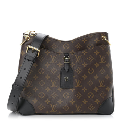 Louis Vuitton Monogram Odeon MM Black 1 of 10
