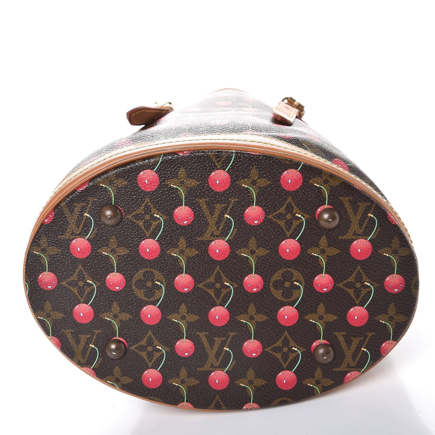 Monogram Cerises Bucket Bag