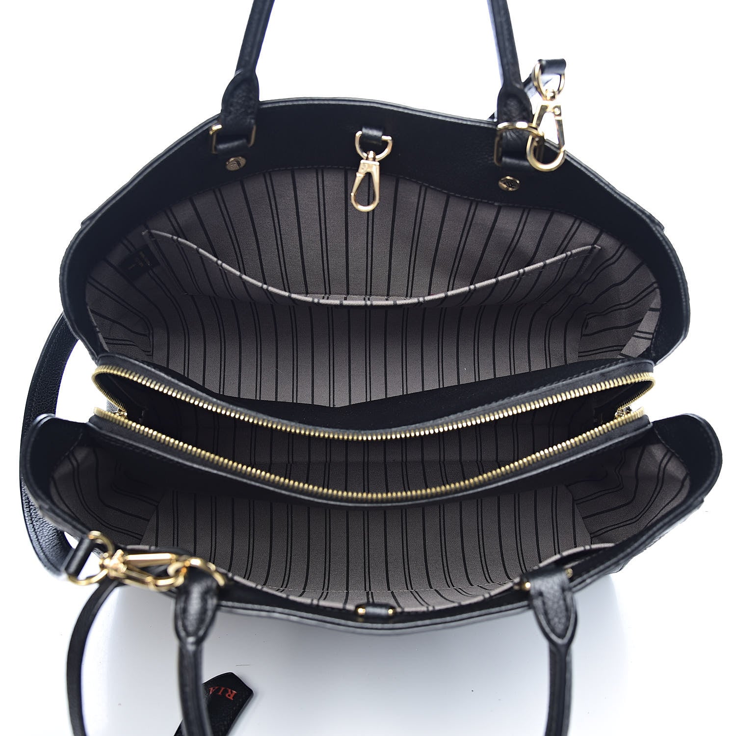 Louis Vuitton Empreinte Montaigne GM Black 5 of 11