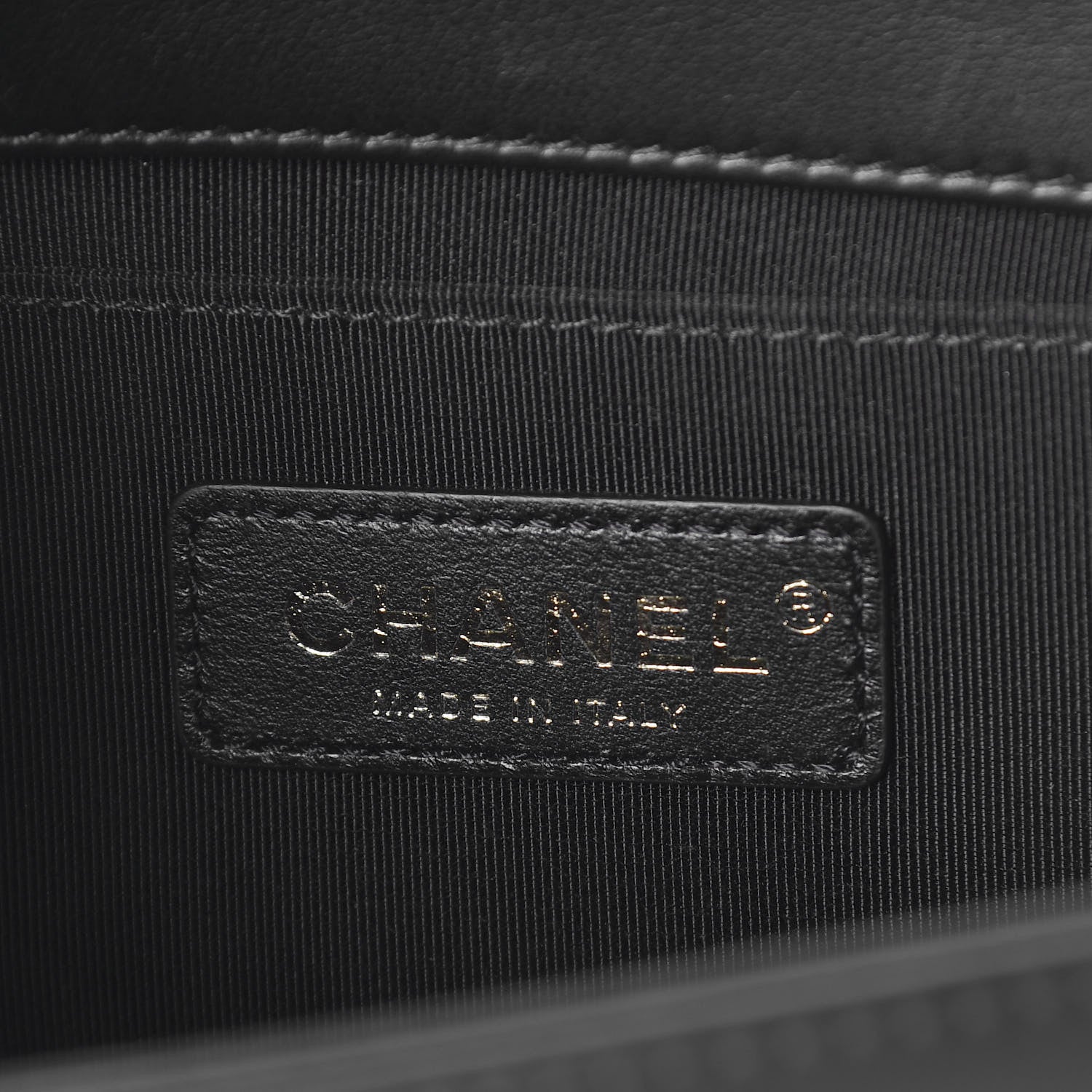 Chanel Calfskin Quilted Medium Boy Flap Black 7 of 11