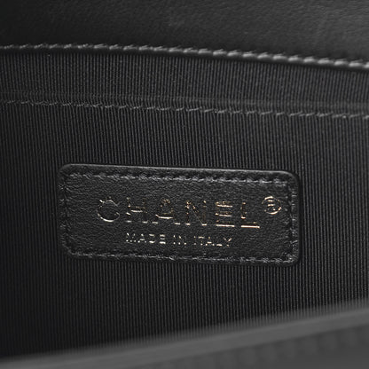 Chanel Calfskin Quilted Medium Boy Flap Black 7 of 11