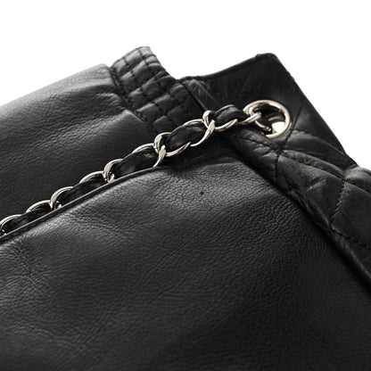 Chanel Calfskin Medium On the Bund Flap Black 11 of 14