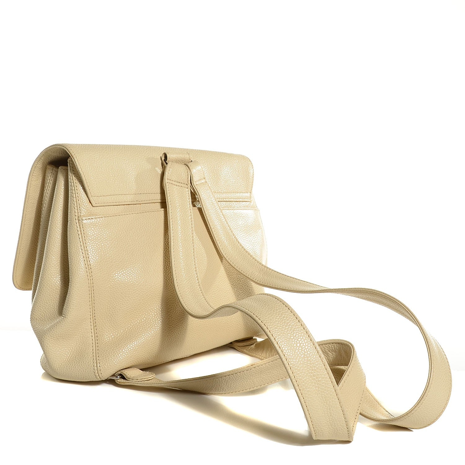 Chanel Caviar Backpack Beige Clair 3 of 8
