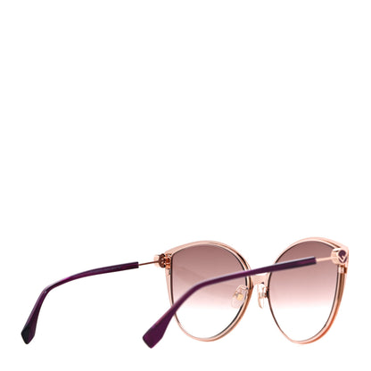 Fendi Cat Eye F is Fendi Sunglasses FF 0395/F/S Gold 3 of 7