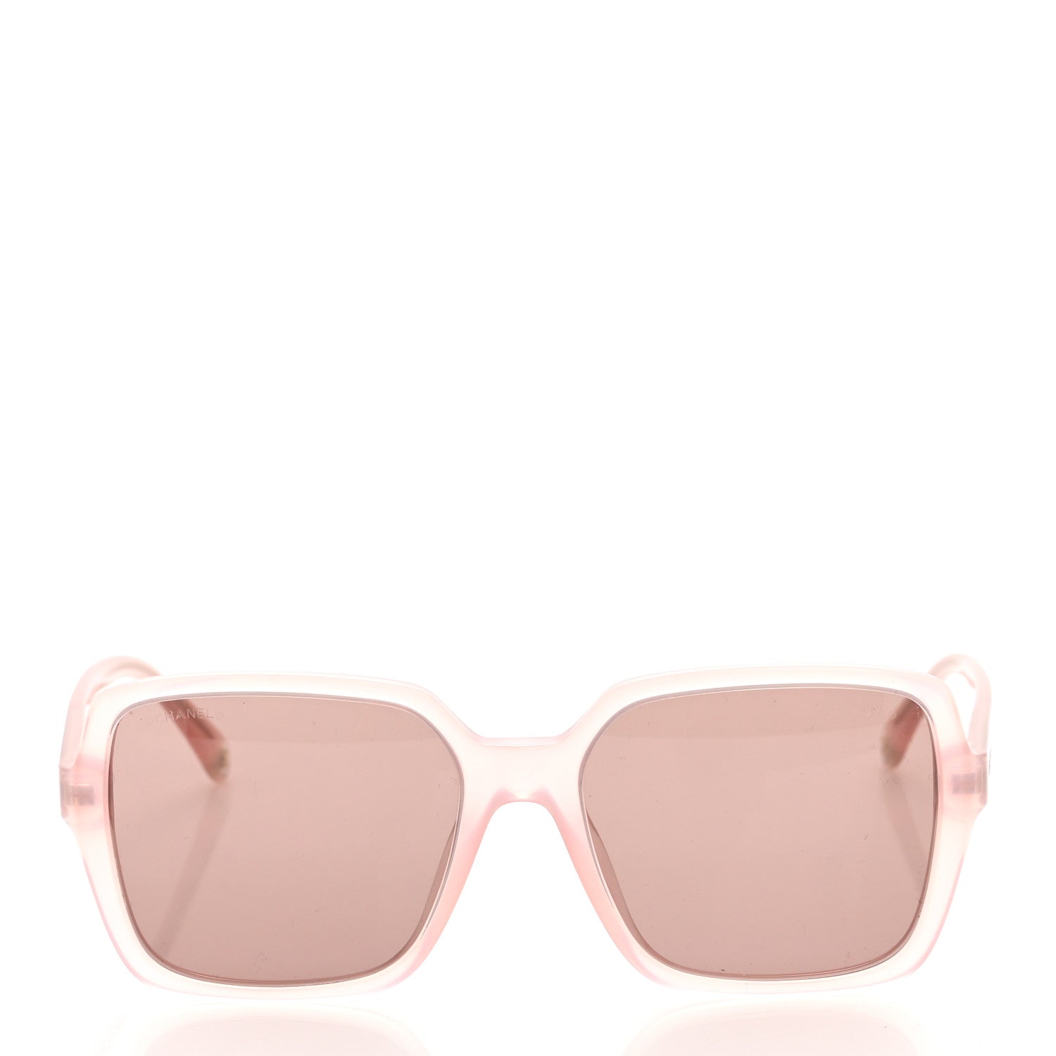 Chanel Acetate Square Sunglasses 5505 Light Pink 2 of 8