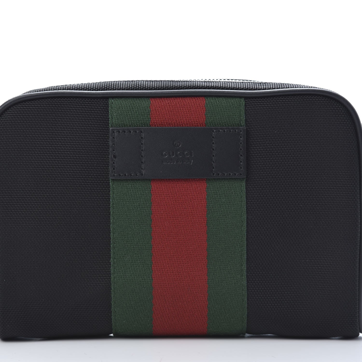 Gucci Canvas Web Slim Belt Bag Black 8 of 10