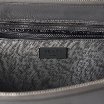 Prada Saffiano Lux Large Galleria Double Zip Tote Marmo 8 of 9