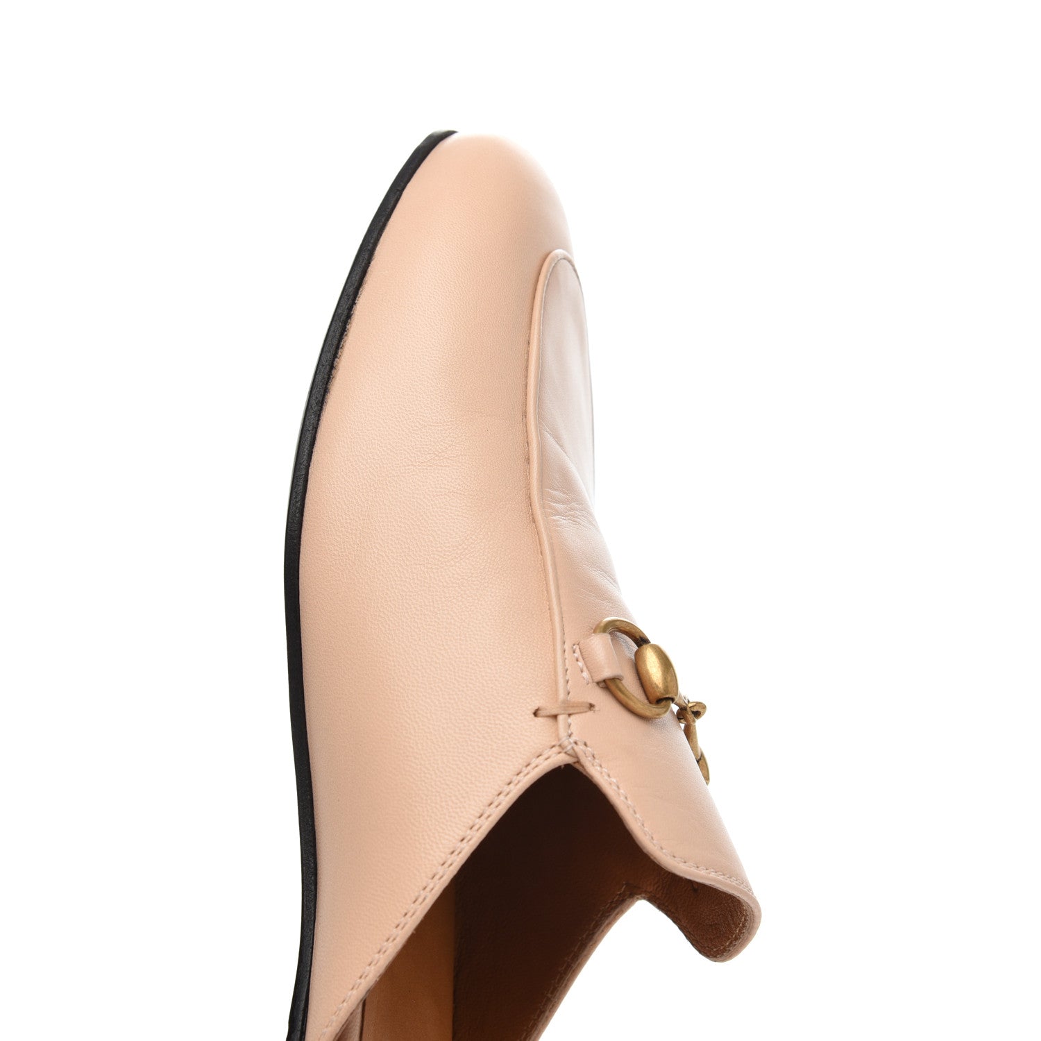 Gucci Malaga Kid Womens Princetown Slippers 38 Skin Rose 10 of 17