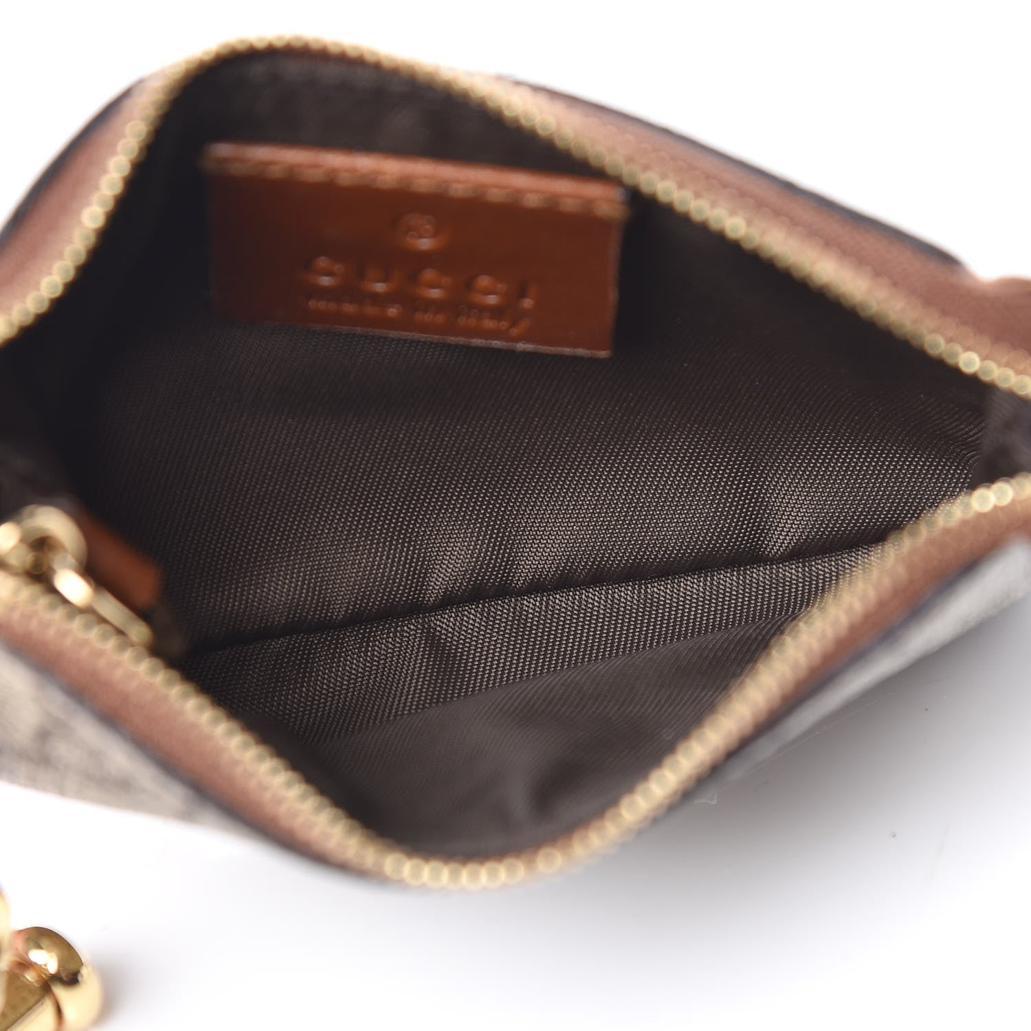 Gucci GG Supreme Monogram Key Case Brown 5 of 8