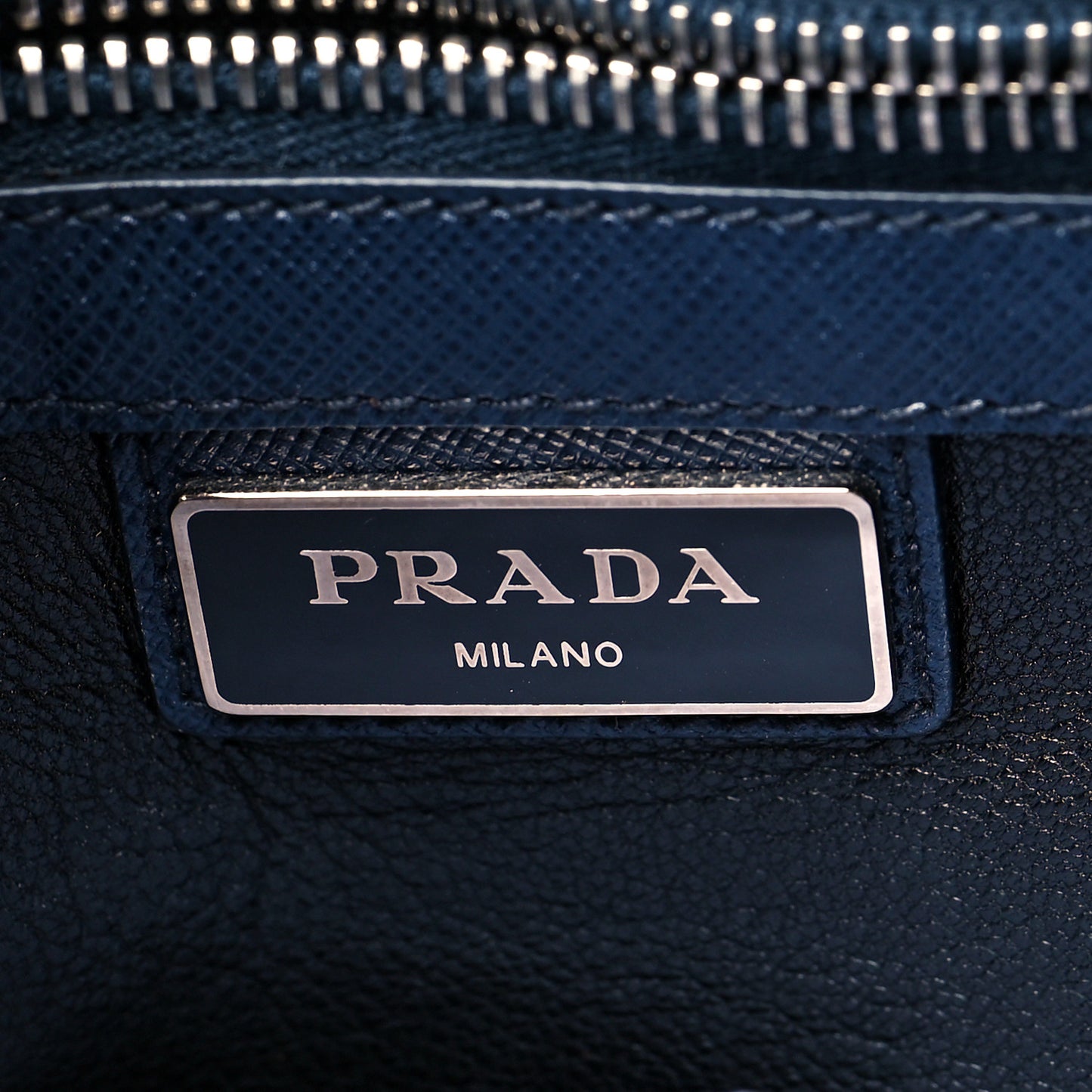 Saffiano Messenger Satchel Bluette