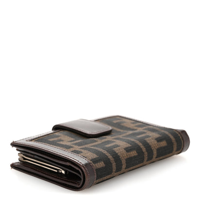 Fendi Zucca Calfskin Donna Wallet Tobacco 4 of 11