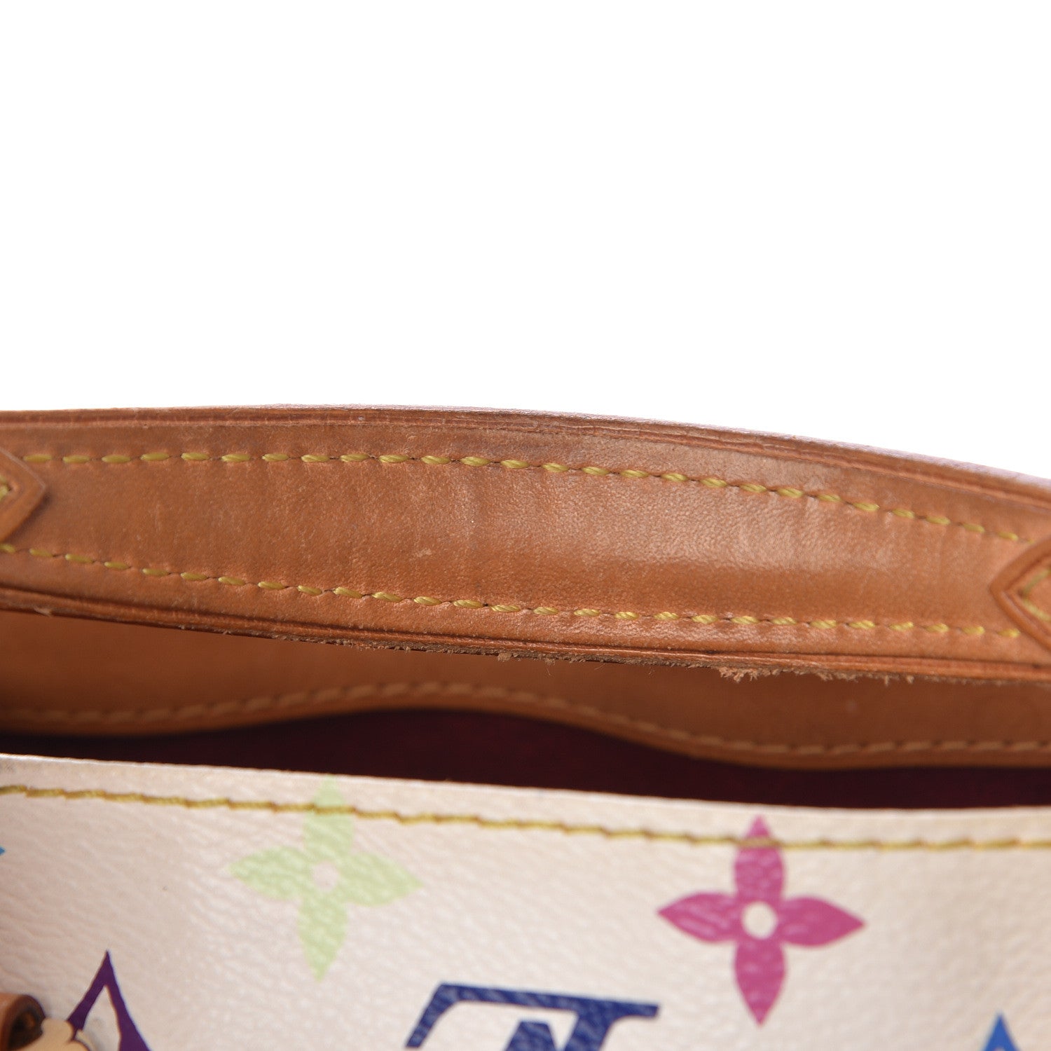 Louis Vuitton Monogram Multicolor Audra White 17 of 20