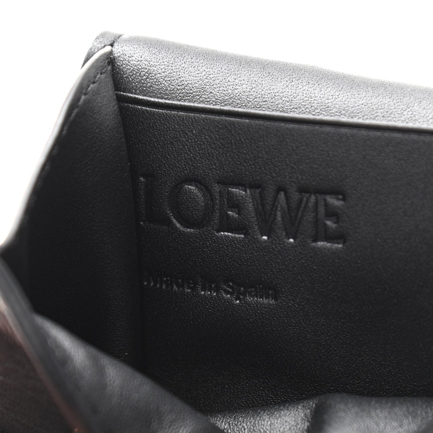 Calfskin Neck Pocket Black