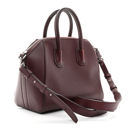 Givenchy Sugar Goatskin Mini Antigona Oxblood 3 of 11