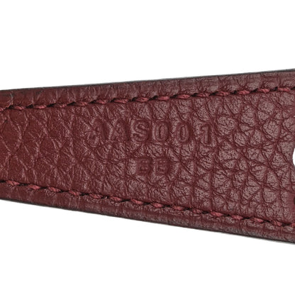 Hermes Taurillon Clemence Lindy 26 Bordeaux 8 of 11