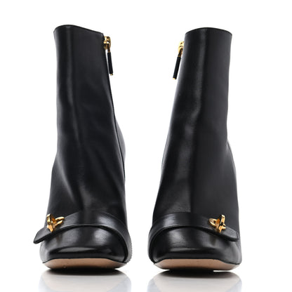 Christian Dior Calfskin CD Ankle Boots 36 Black 2 of 4
