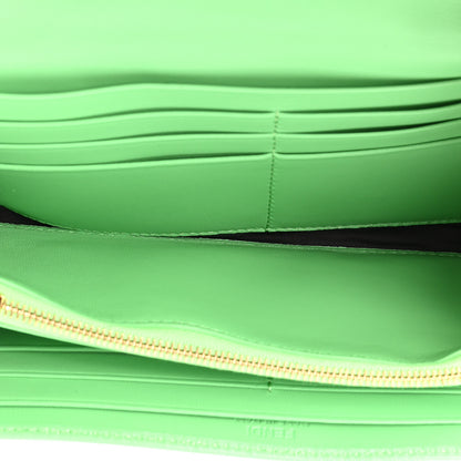 Fendi Nappa Matisse FF Embossed Continental Wallet Edamame 7 of 13