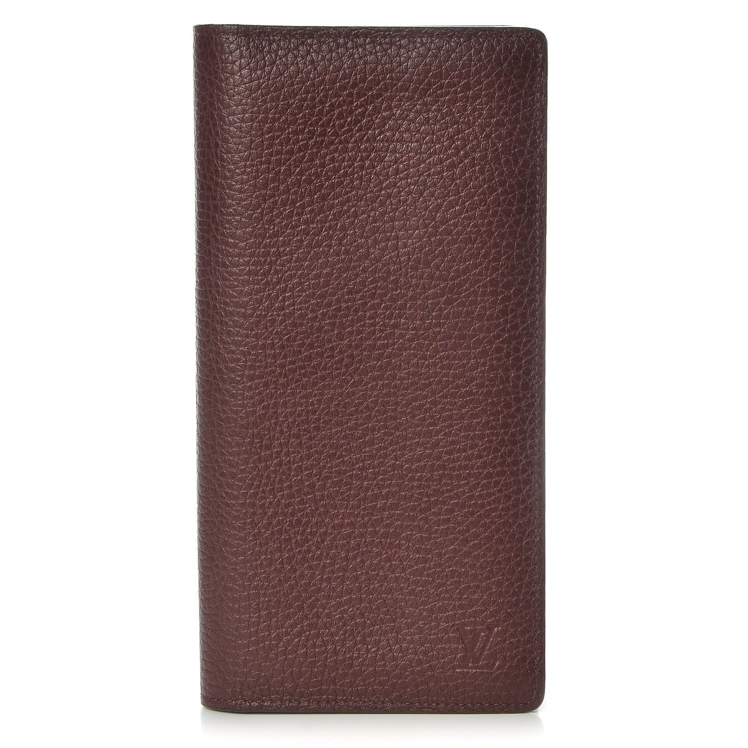 Louis Vuitton Taurillon Brazza Wallet Bordeaux 1 of 7
