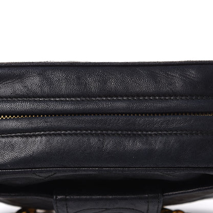 Chanel Lambskin Quilted Tassel Camera Case Black 10 of 17